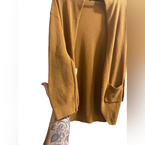 Fall Long Sleeve Open Front Casual Lightweight Soft Knit Cardigan Sweater - Picture 2 of 5